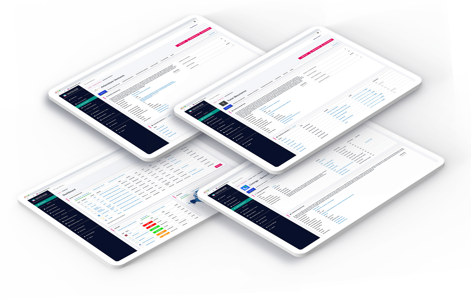 TechTrack Healthcare - Isometric Graphics Small